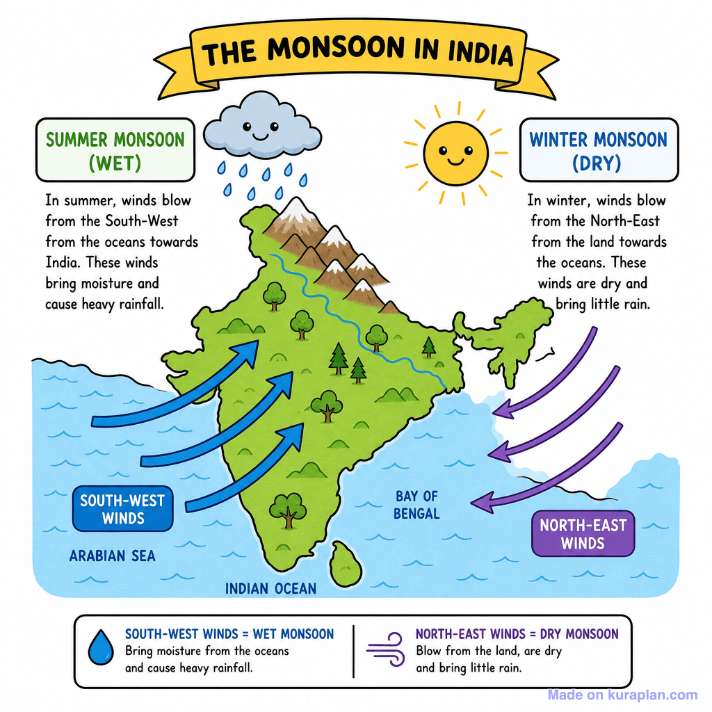 Monsoon Map India