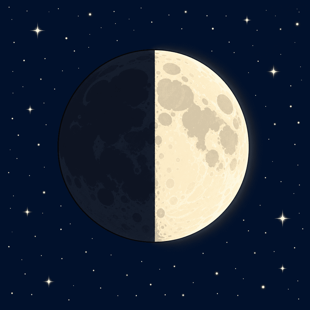 First Quarter Moon