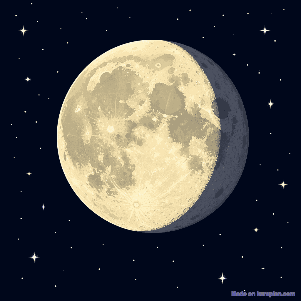 Waning Gibbous Moon