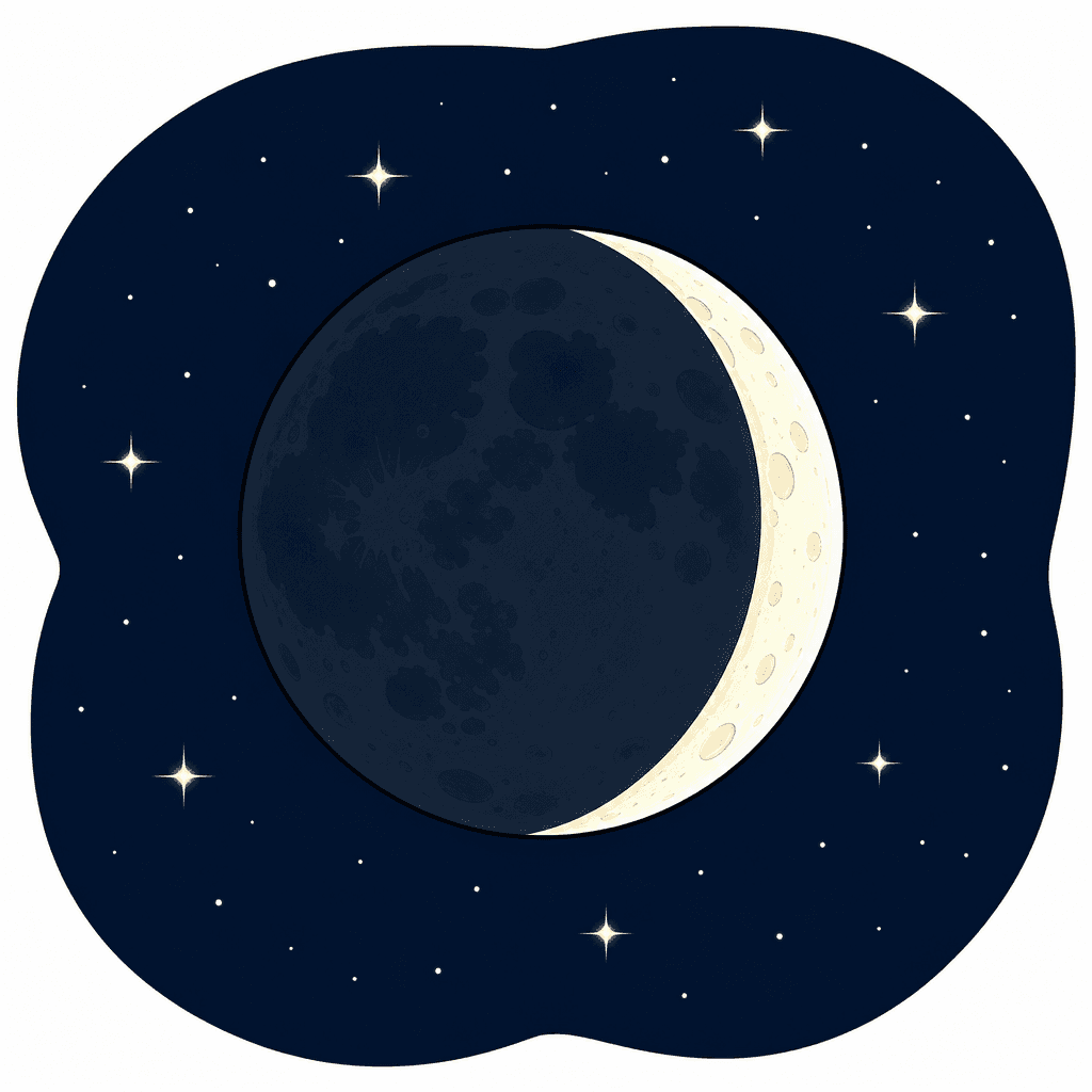 Waxing Crescent Moon