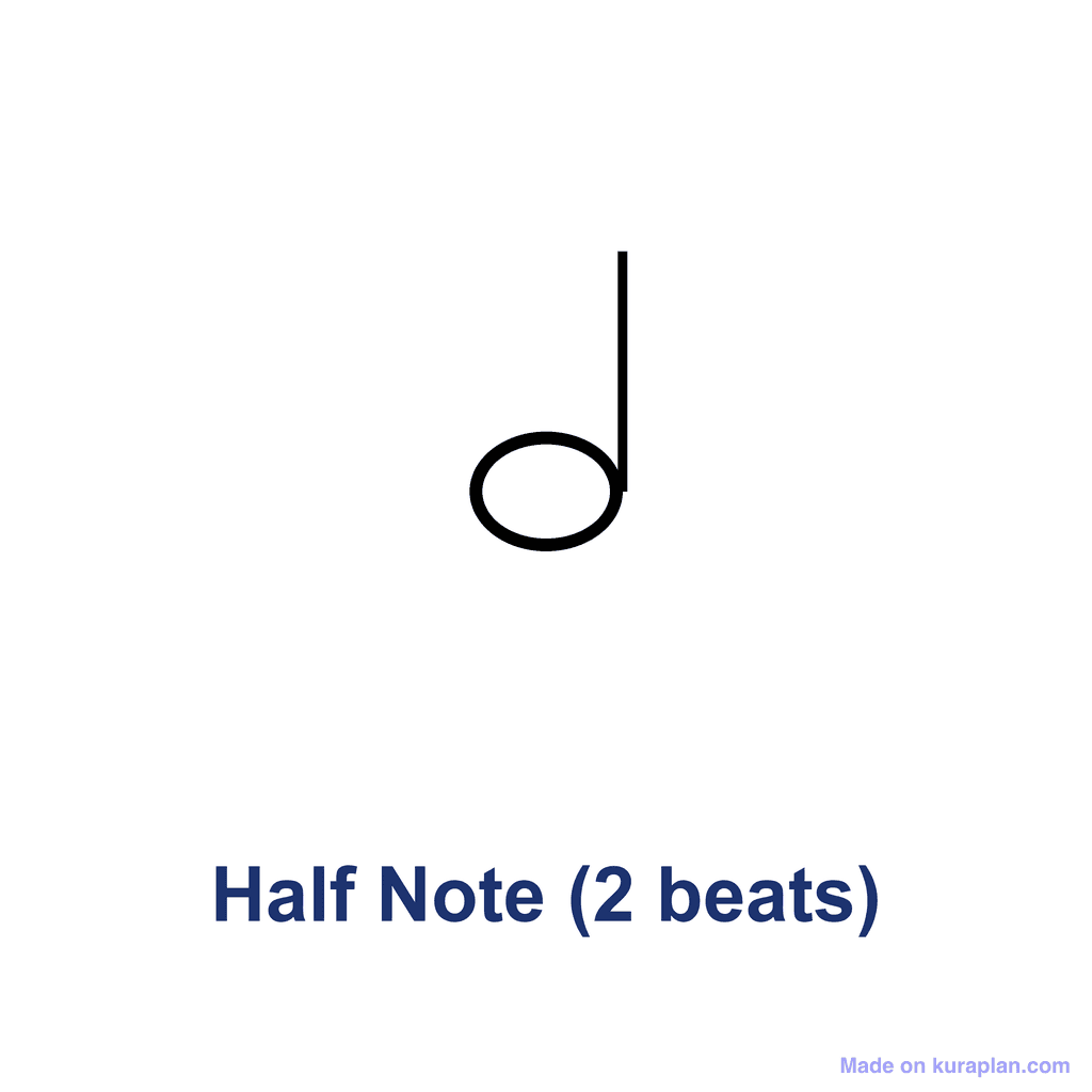 Half Note (2 beats)