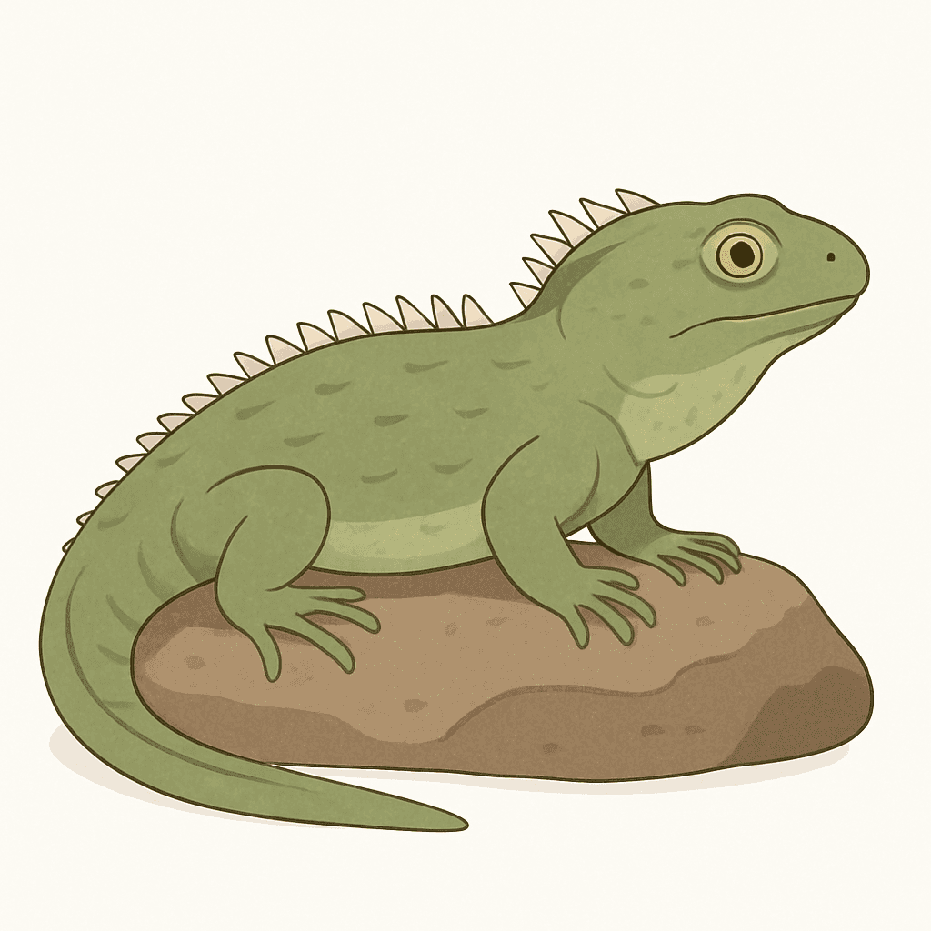 Tuatara — living fossil reptile
