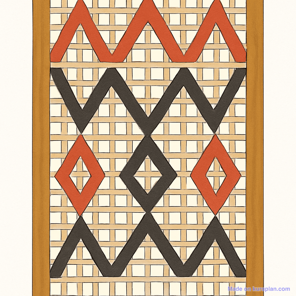 Tukutuku panel pattern