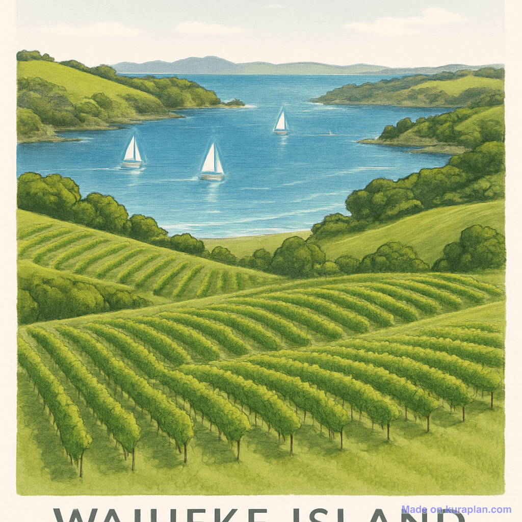 Waiheke Island vineyard