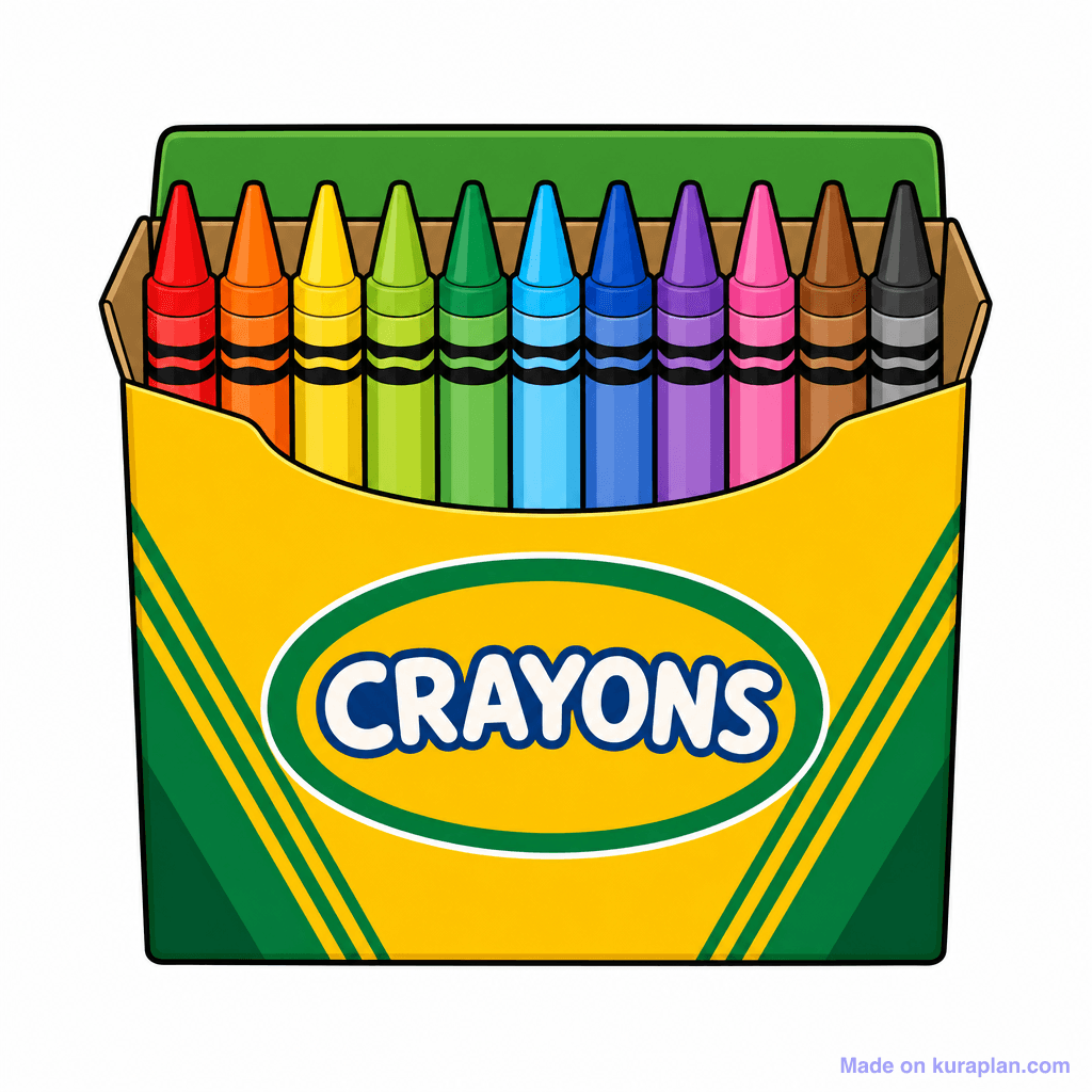 Obj Crayon Box