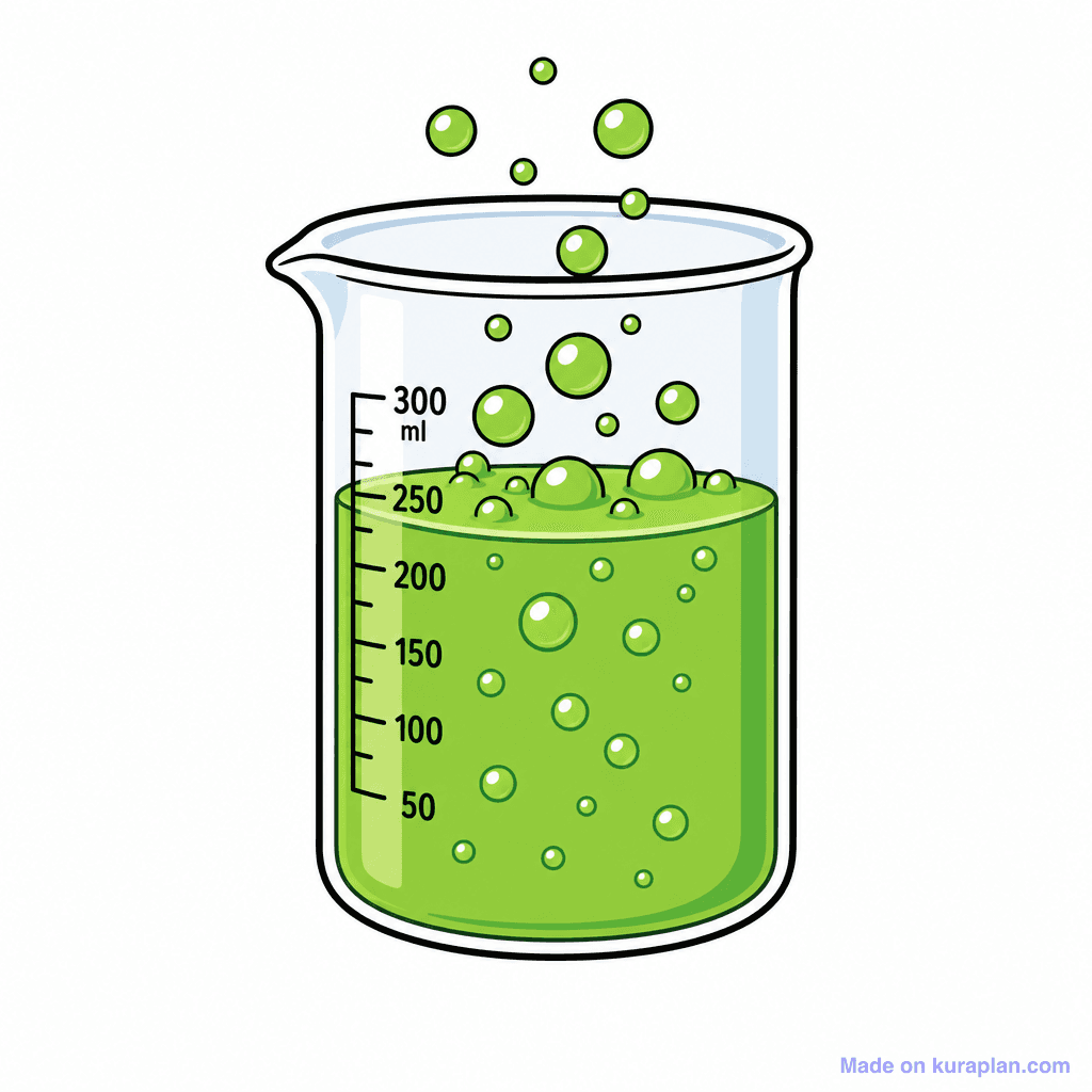 Obj Science Beaker Green