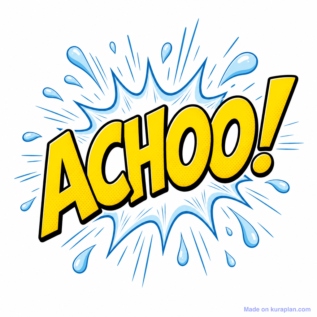 Onomatopoeia Achoo