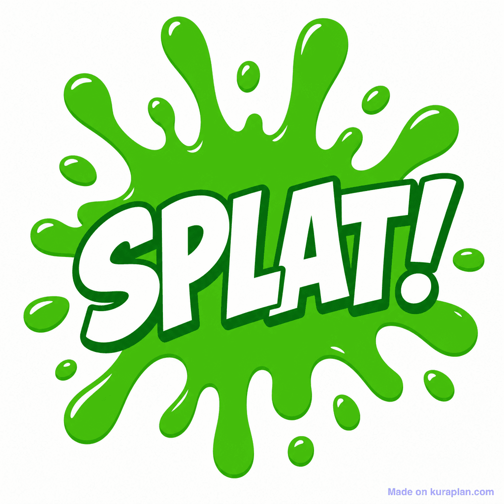 Onomatopoeia Splat