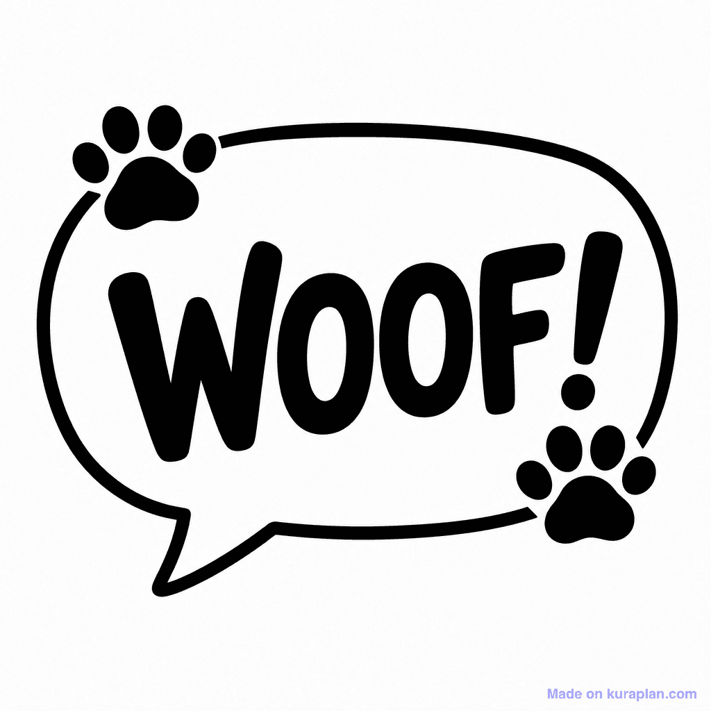 Onomatopoeia Woof
