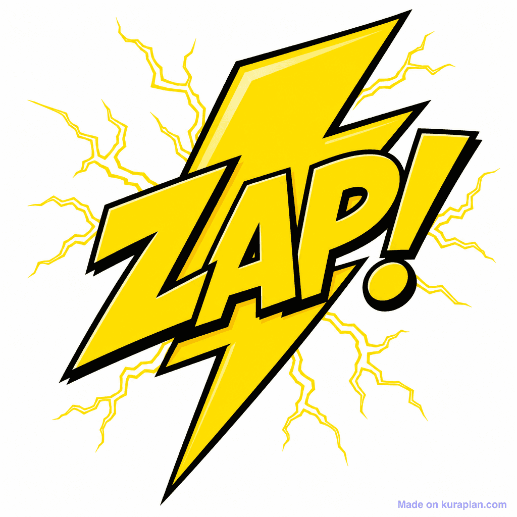 Onomatopoeia Zap