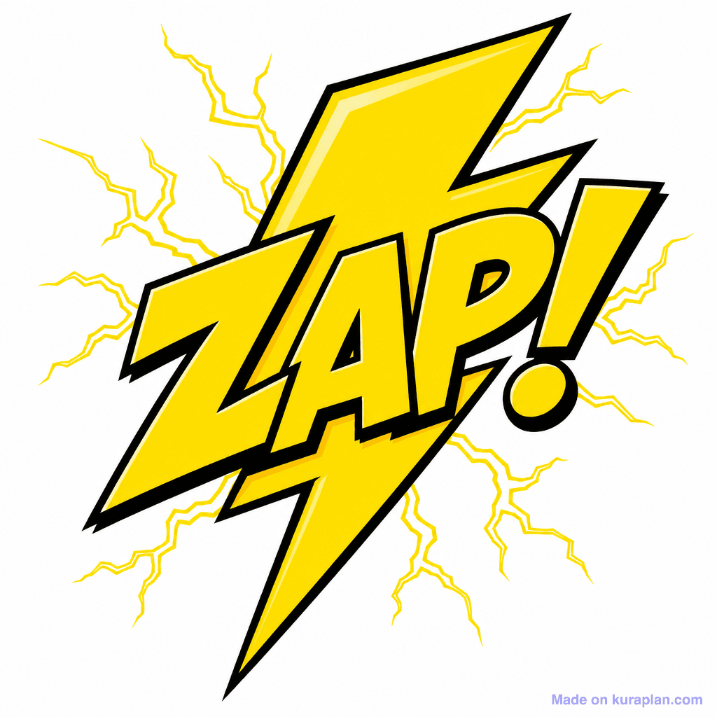 Onomatopoeia Zap