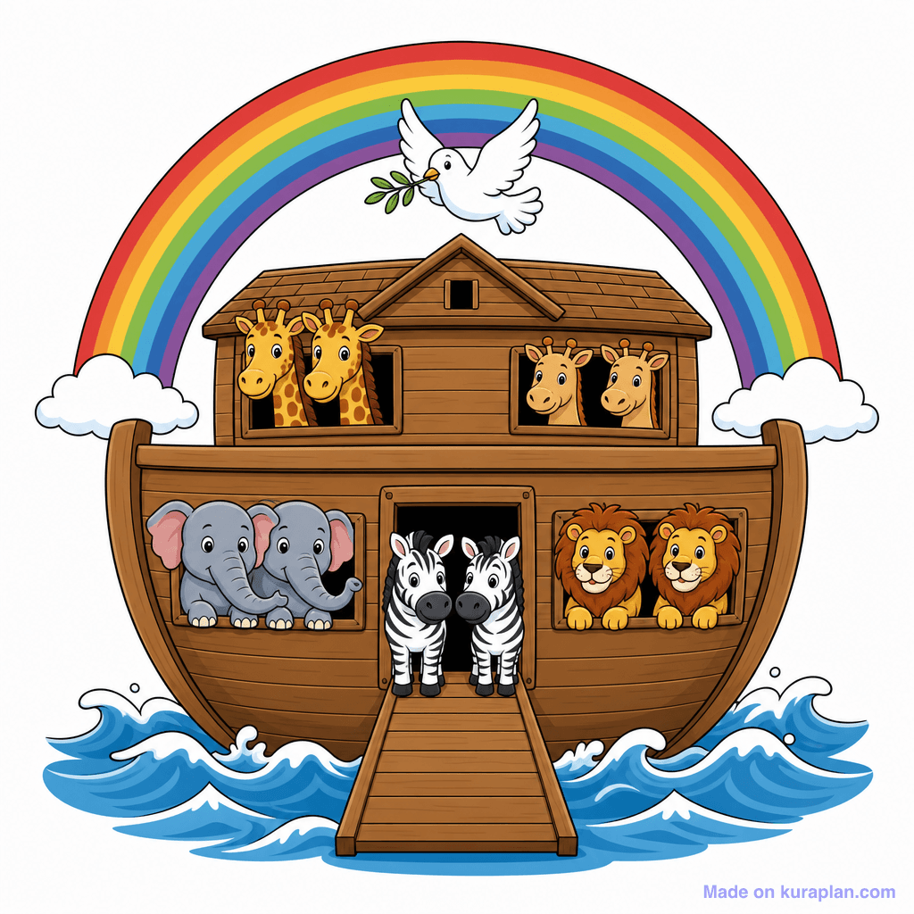 Religious Education classroom illustration sample