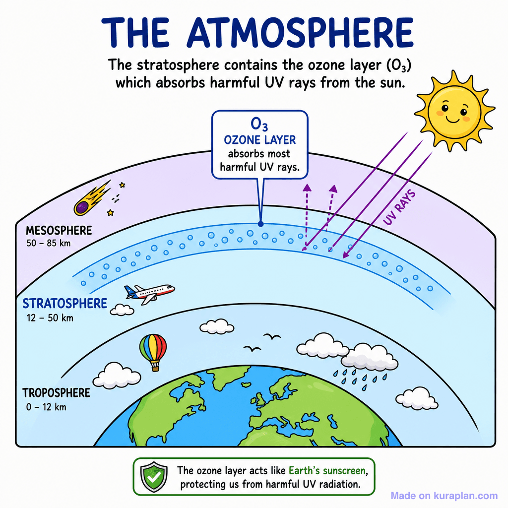 Ozone Layer Diagram
