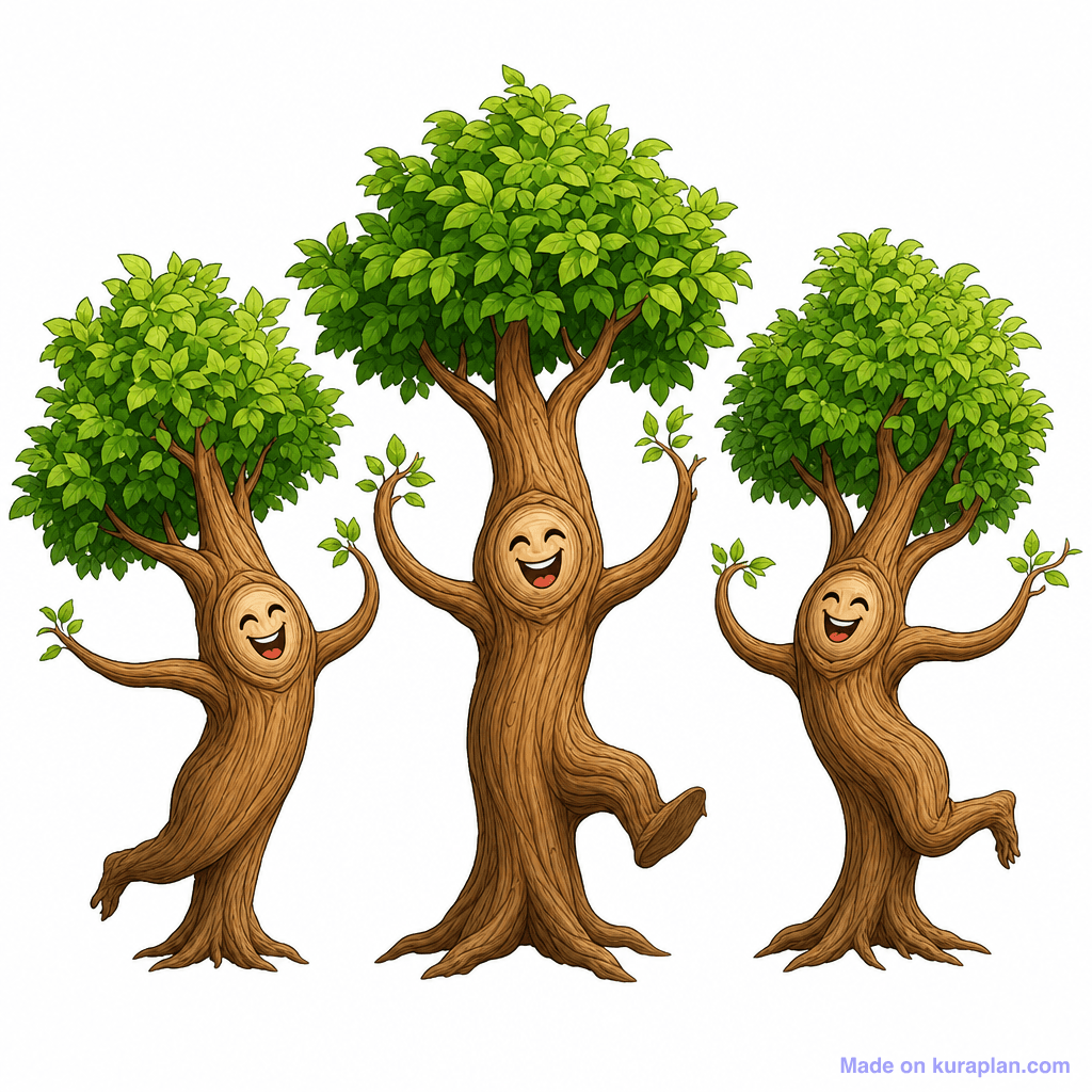 Personification Dancing Trees
