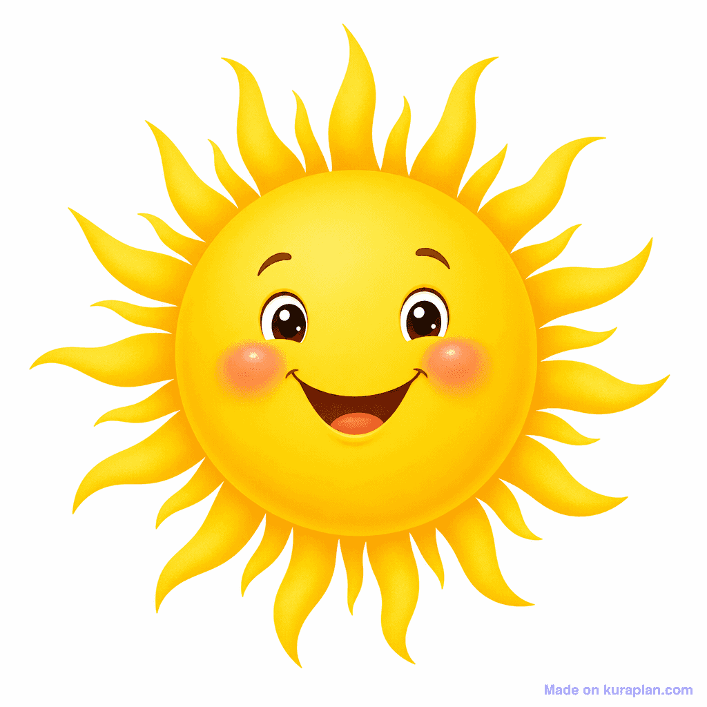 Personification Smiling Sun