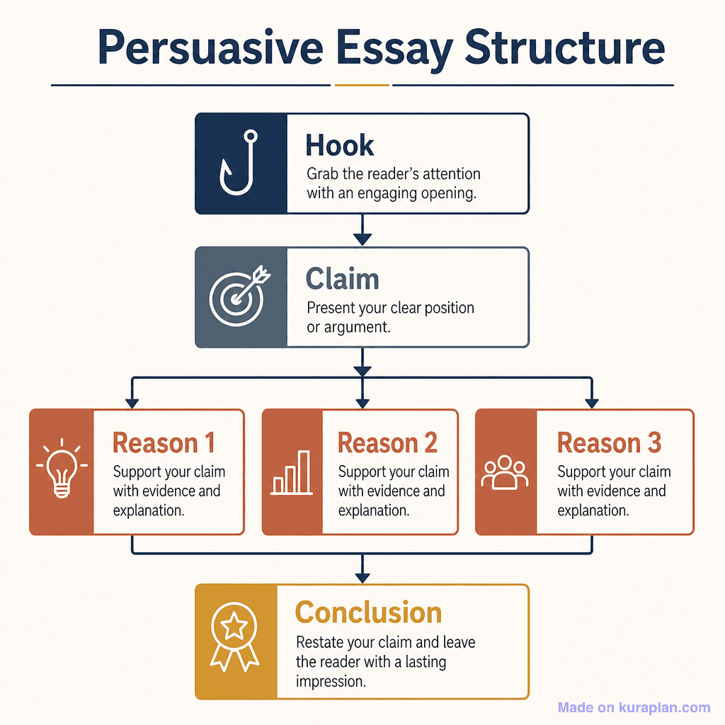 Persuasive essay structure