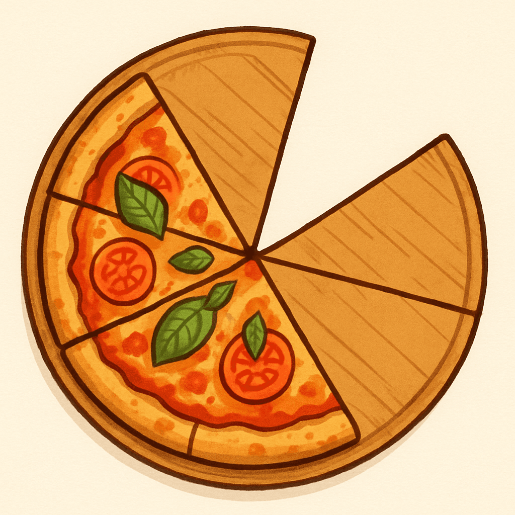 Pizza — 1/8 (just one slice)