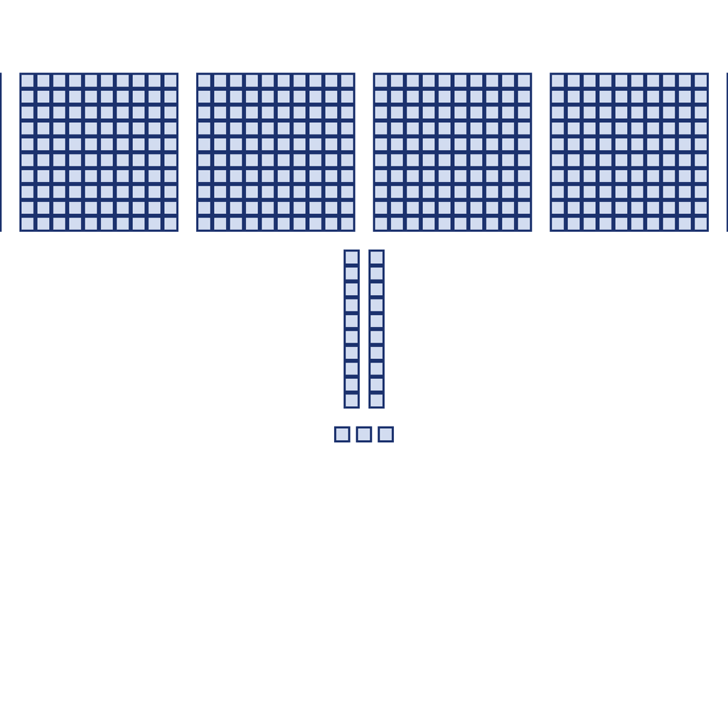 Place Value Blocks — 623