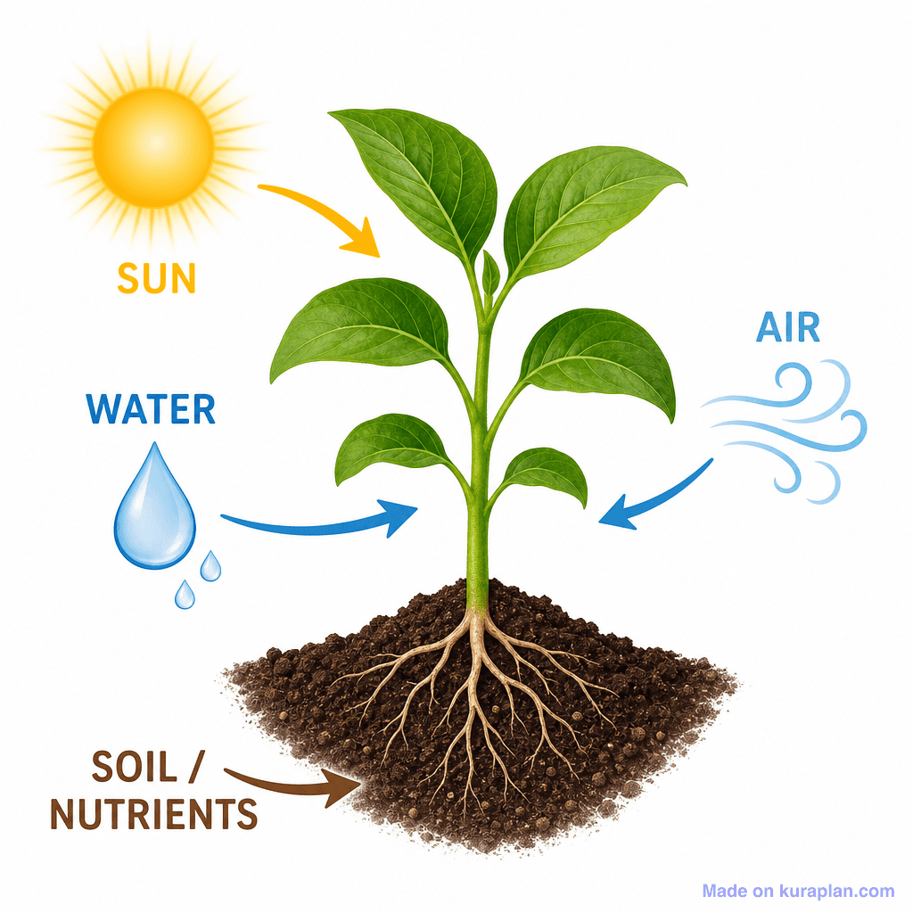 Plant Needs Diagram