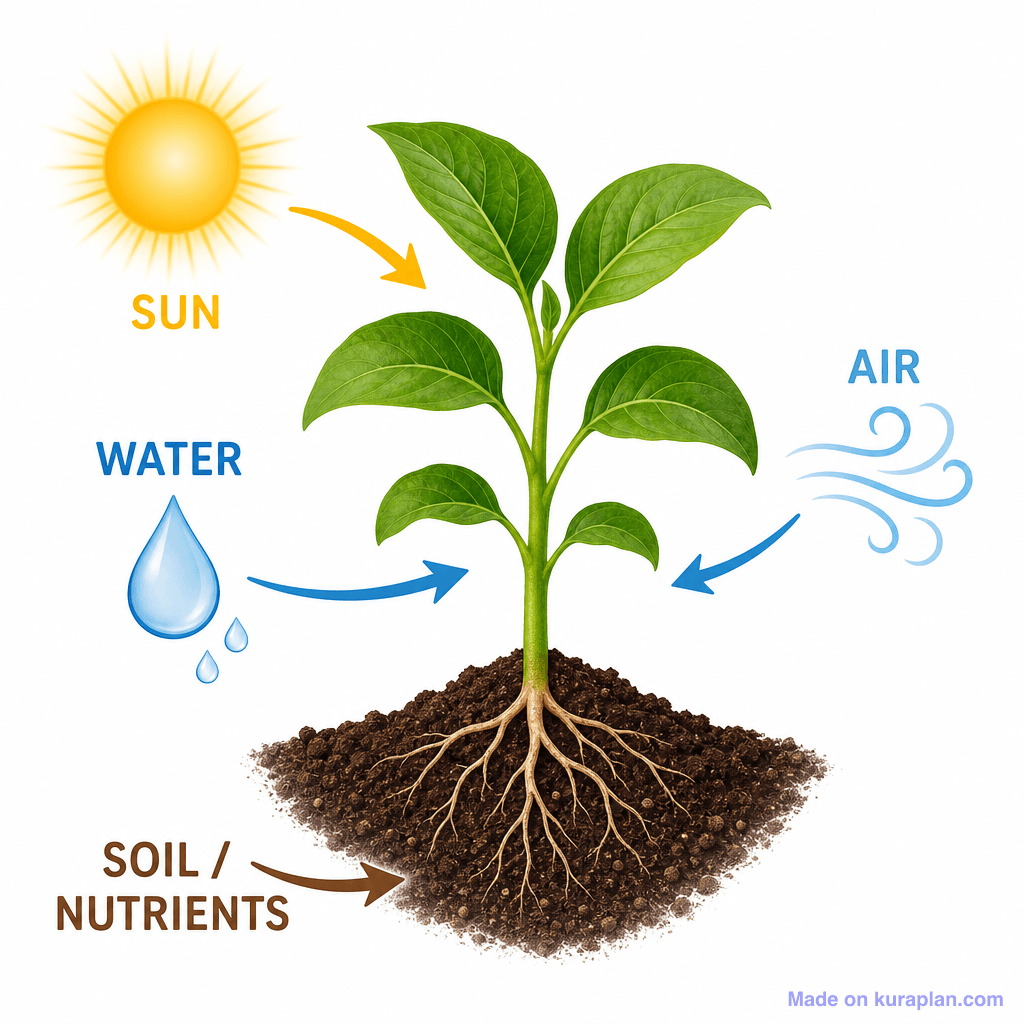 Plant Needs Diagram