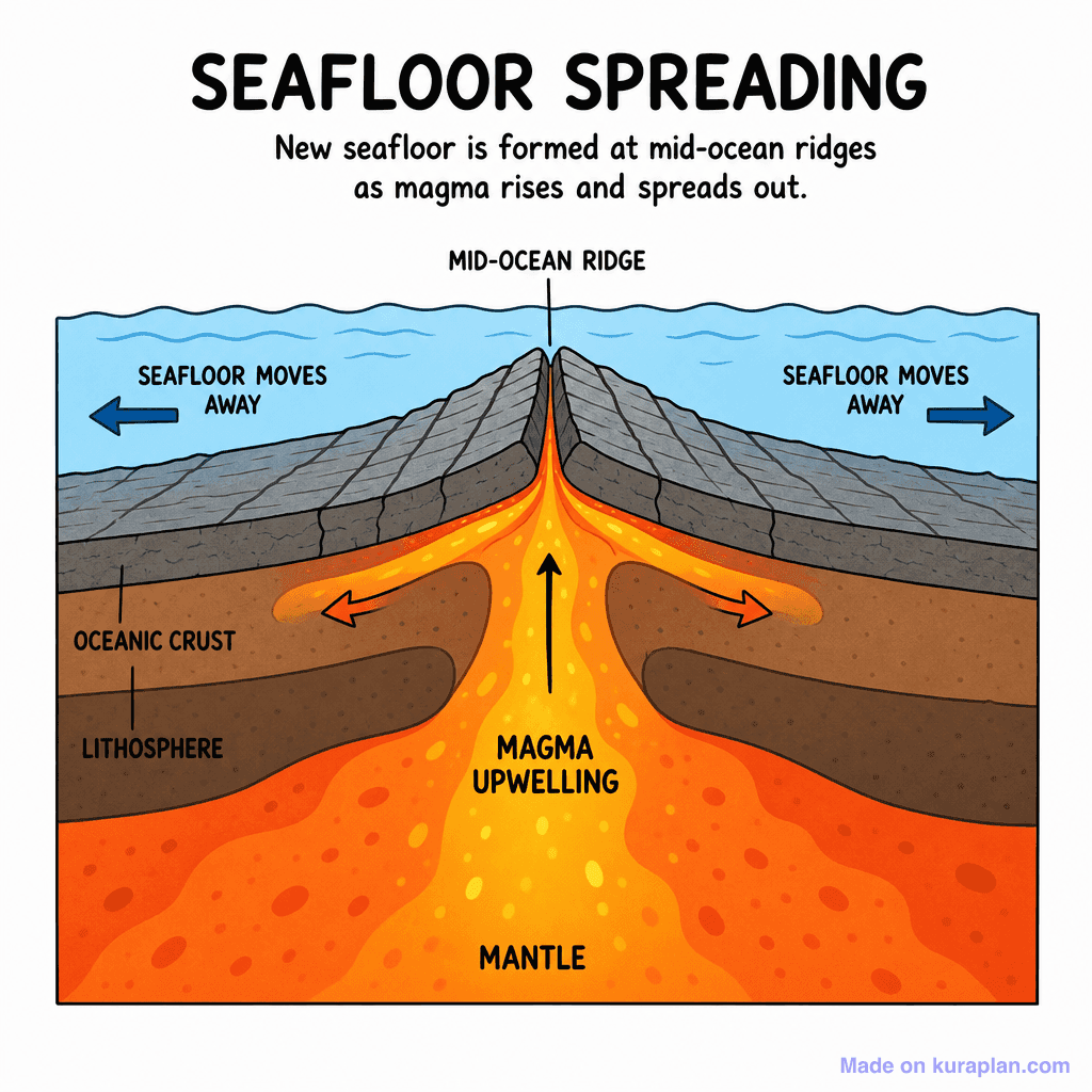 Plate Divergent Mid Ocean Ridge