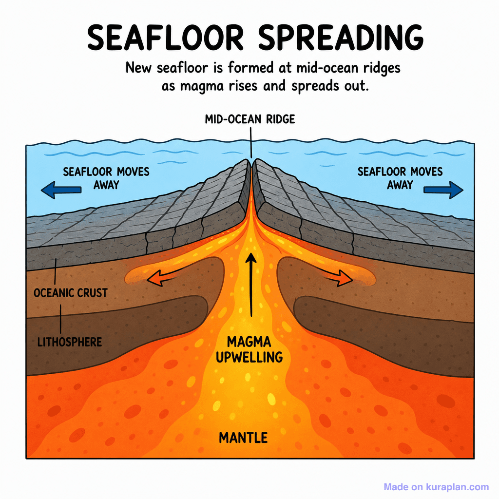 Plate Divergent Mid Ocean Ridge