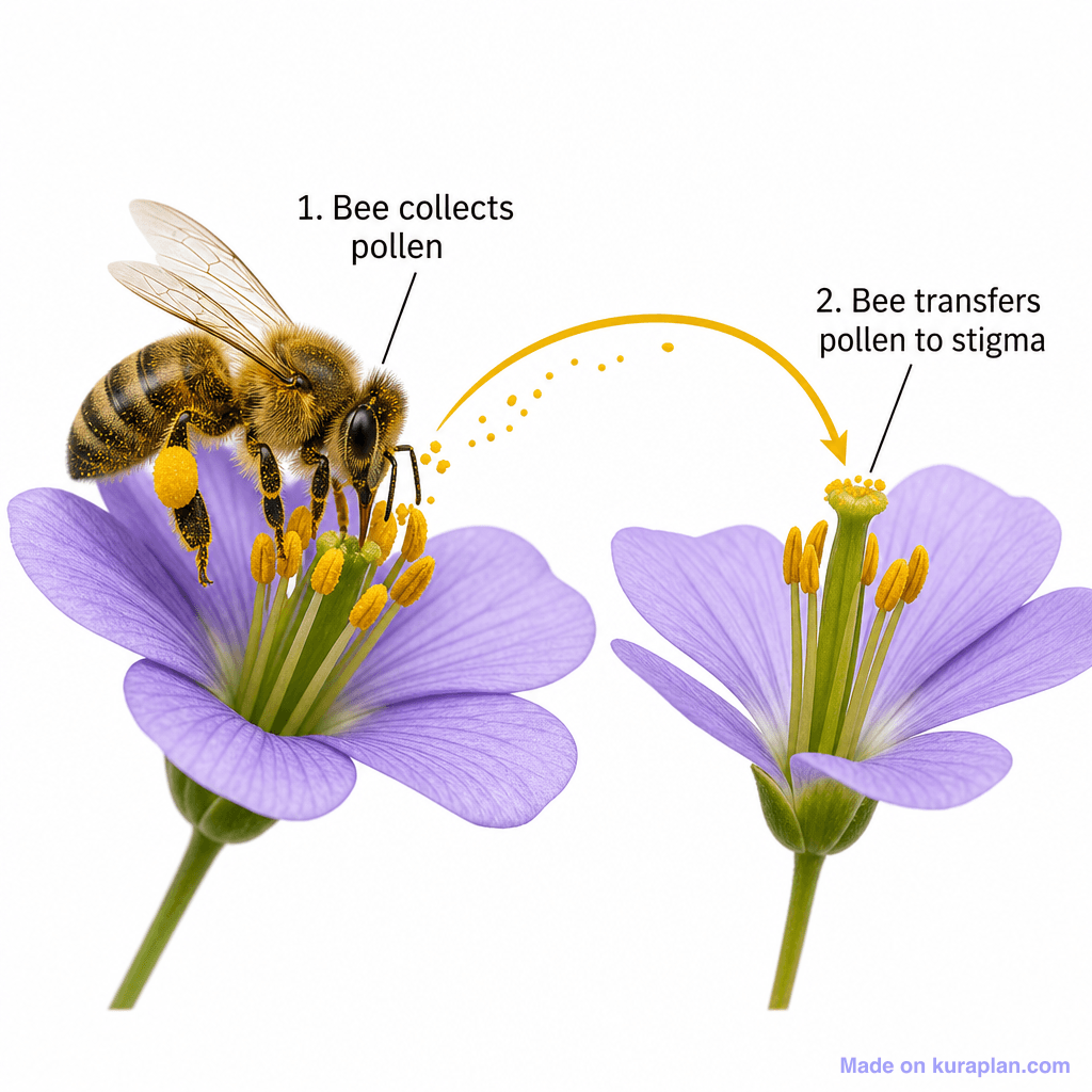 Pollination Bee Flower