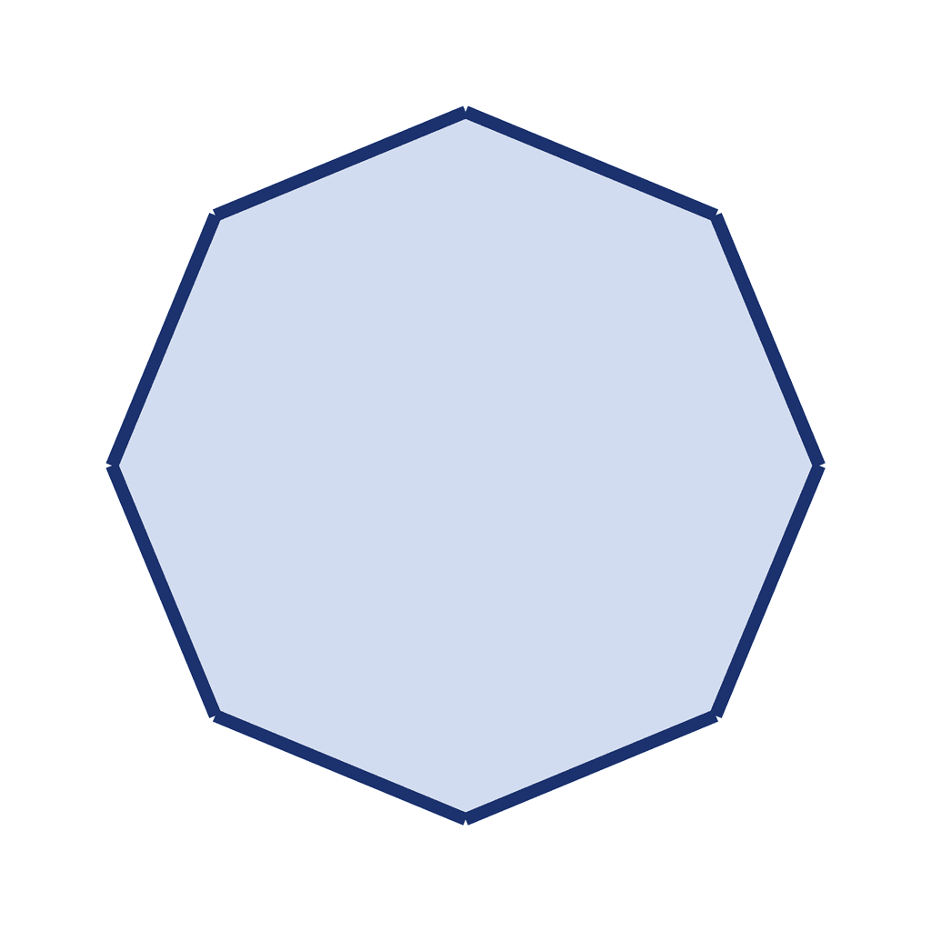 Regular Octagon (8 sides)