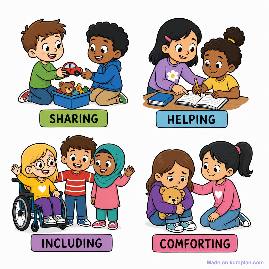 Pshe Positive Actions Grid