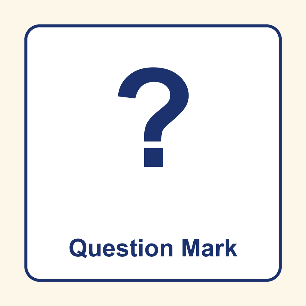 Punctuation — Question Mark