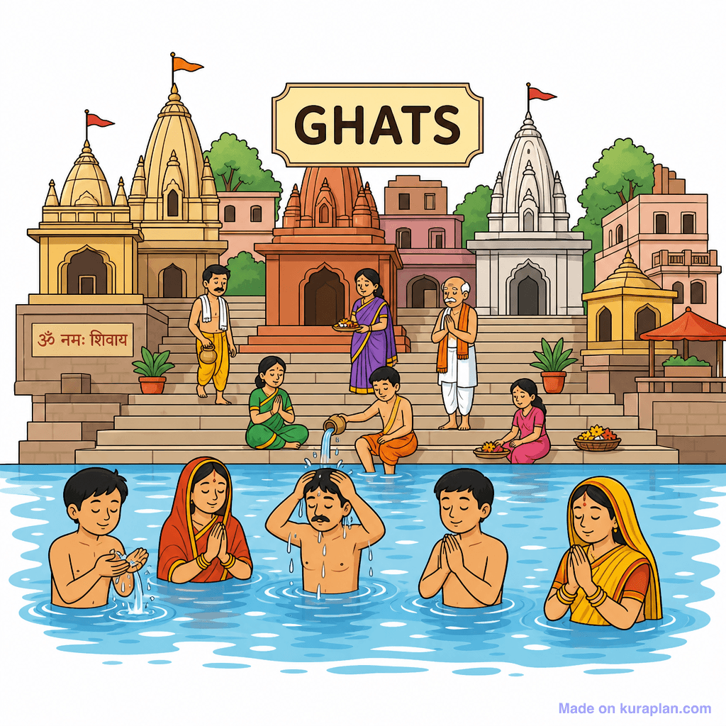 Re Pilgrimage Varanasi Ganges