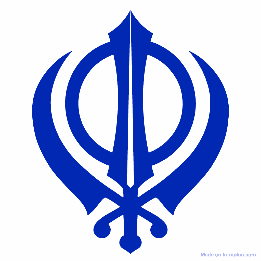 Religion Symbol Sikh Khanda