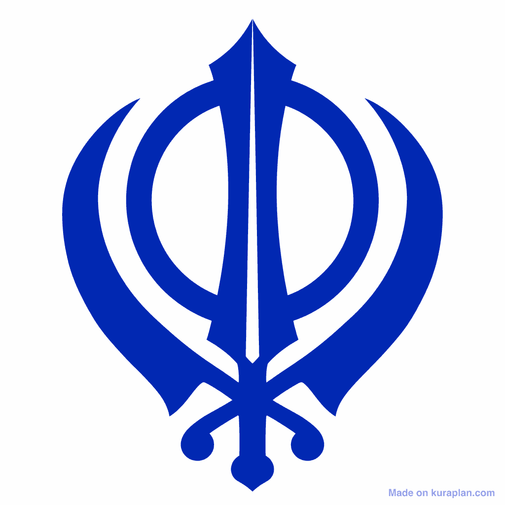 Religion Symbol Sikh Khanda