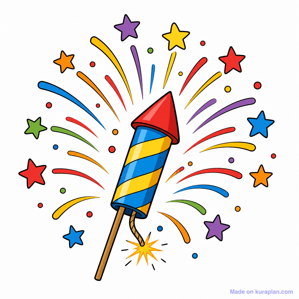 Reward Fireworks Burst