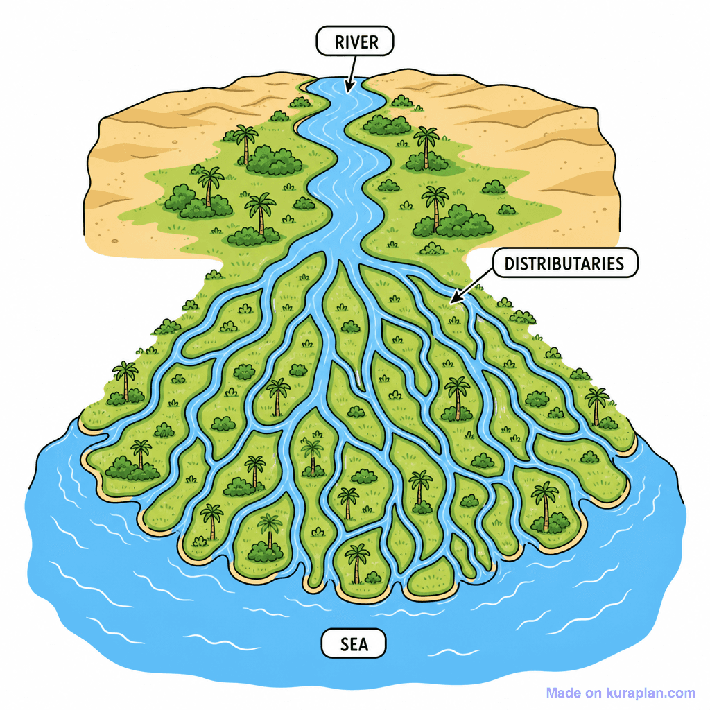 River Delta Formation