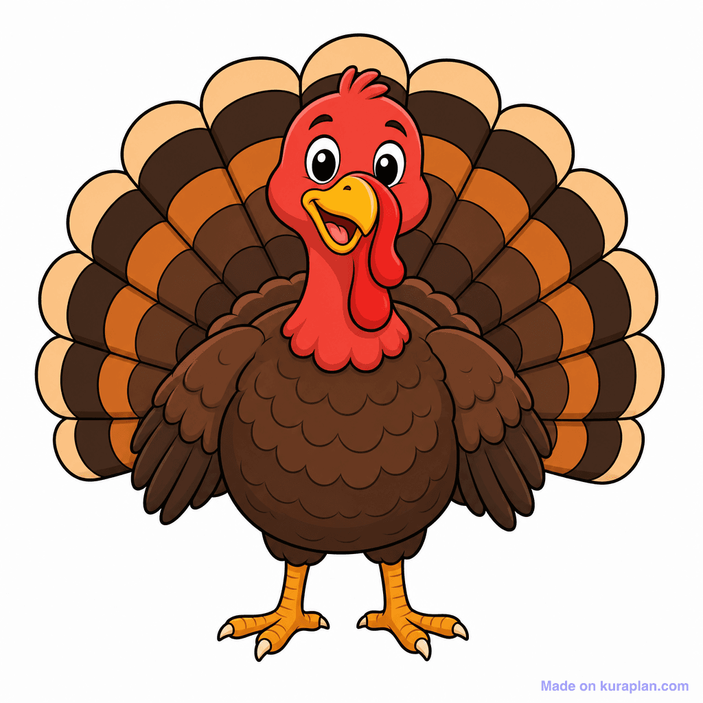Seasonal Thanksgiving Turkey