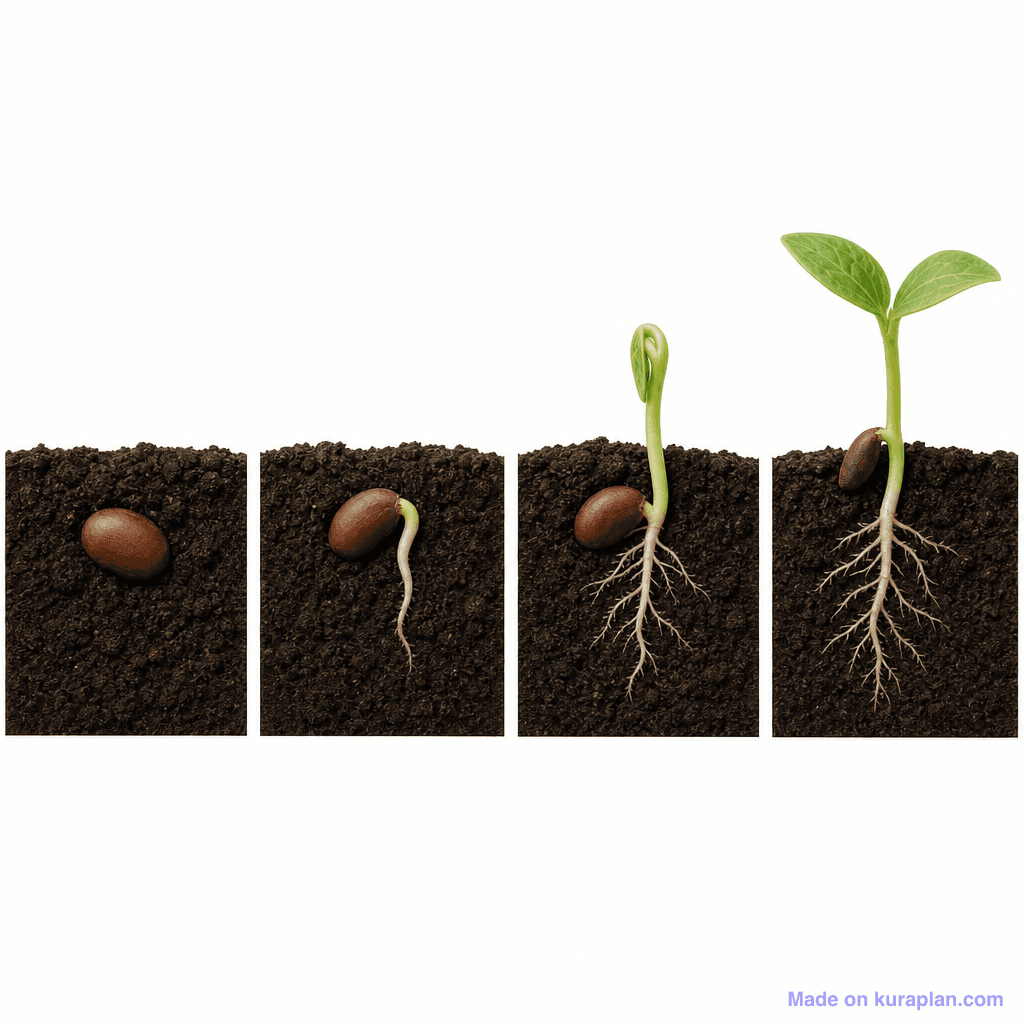 Seed Germination 4 Stage