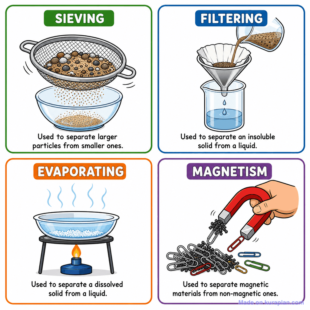 Separating Methods Quartet