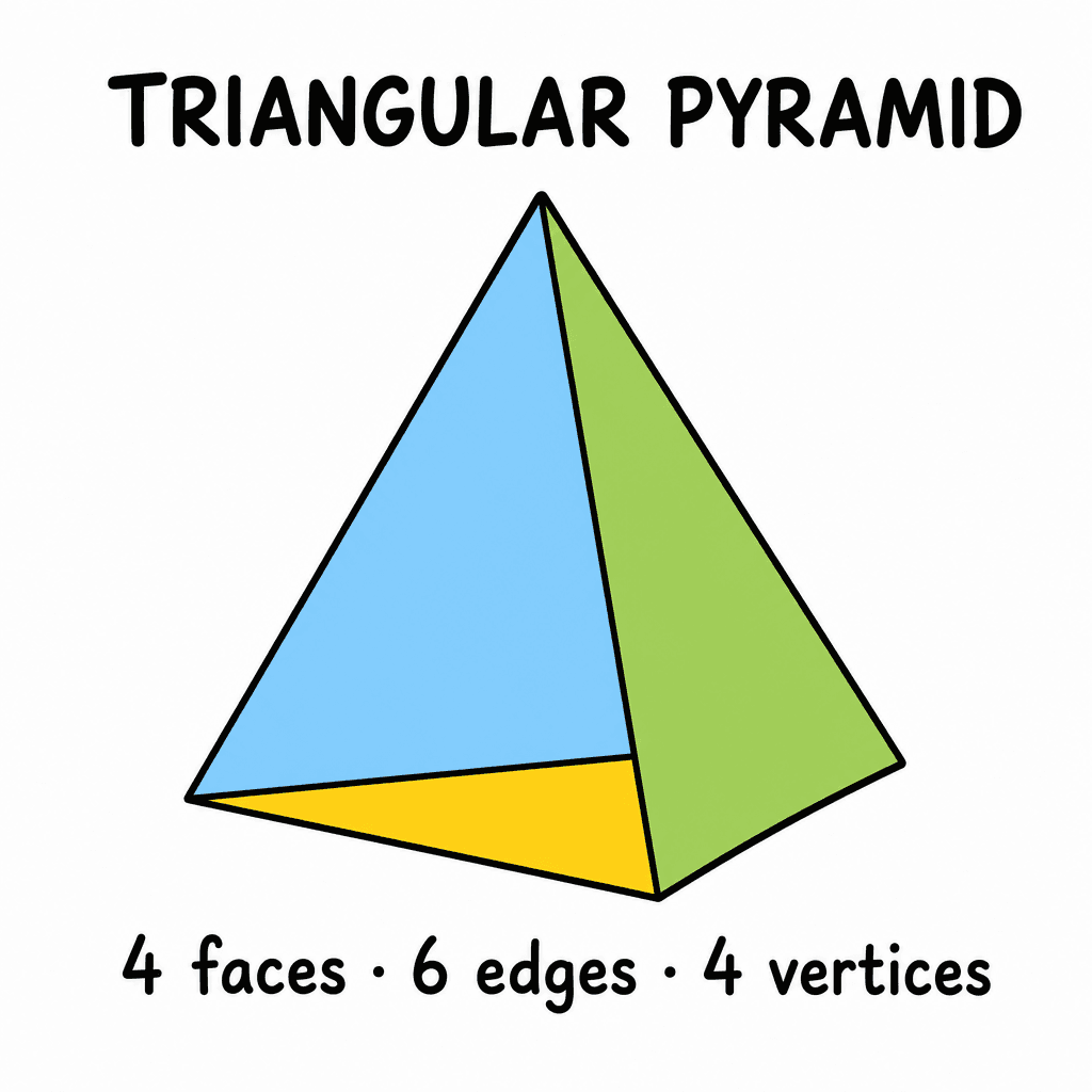 Triangular Pyramid (3D Shape)