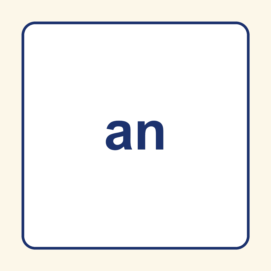 Sight Word — an