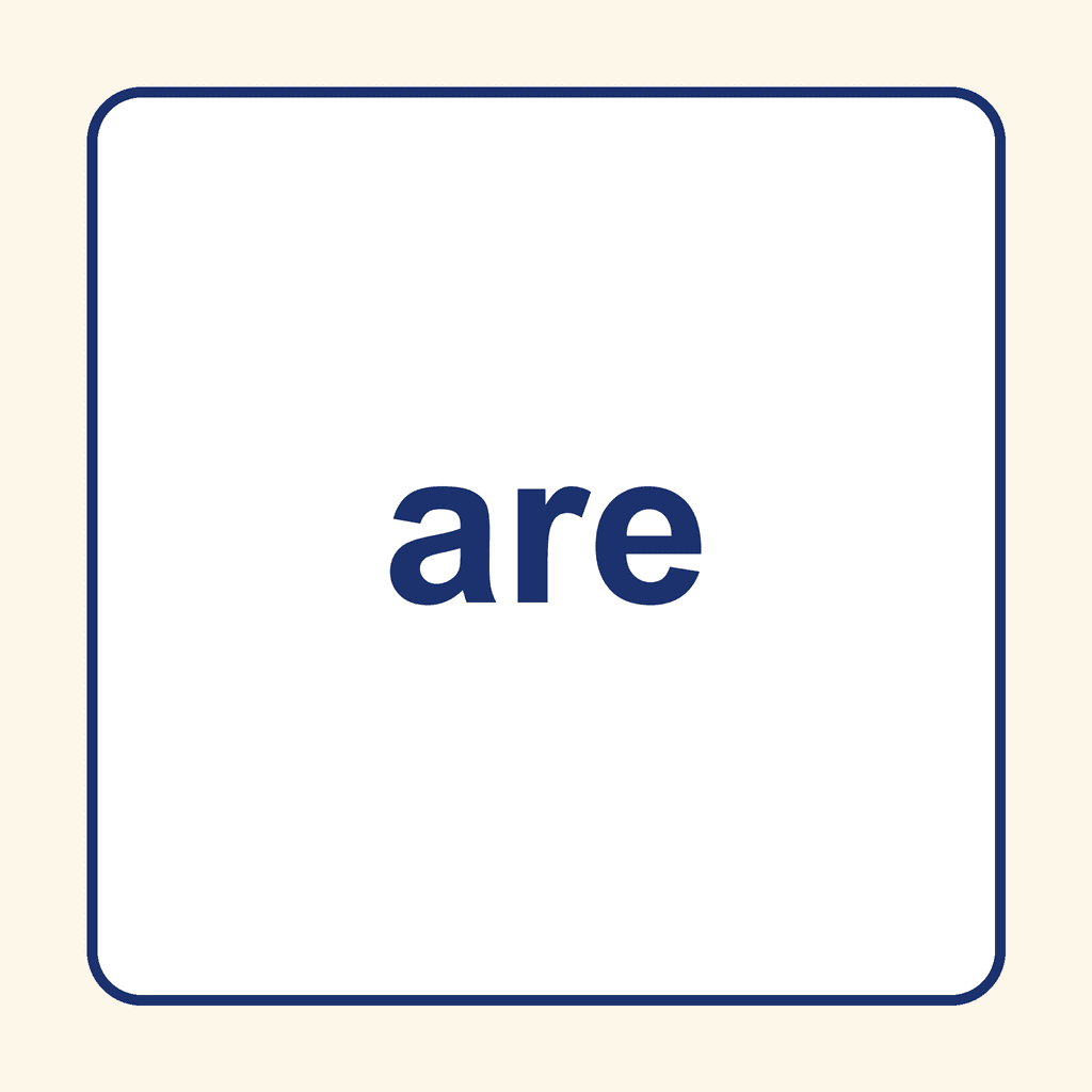 Sight Word — are