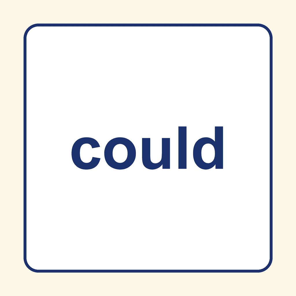 Sight Word — could