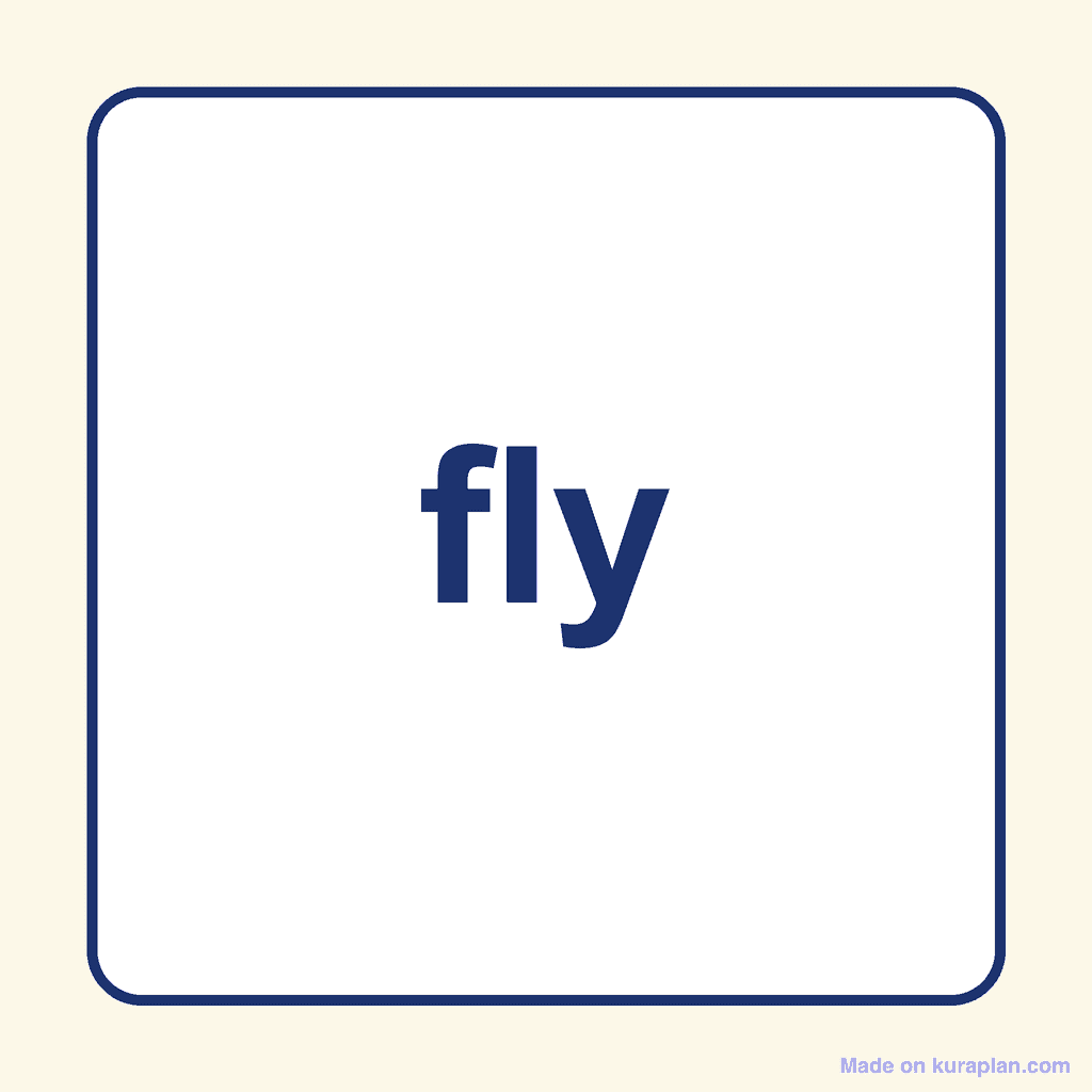 Sight Word — fly
