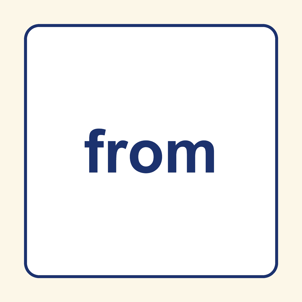 Sight Word — from