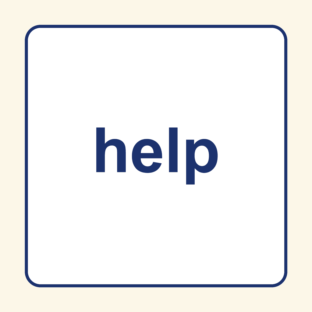 Sight Word — help
