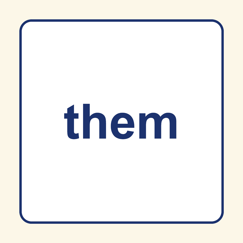 Sight Word — them