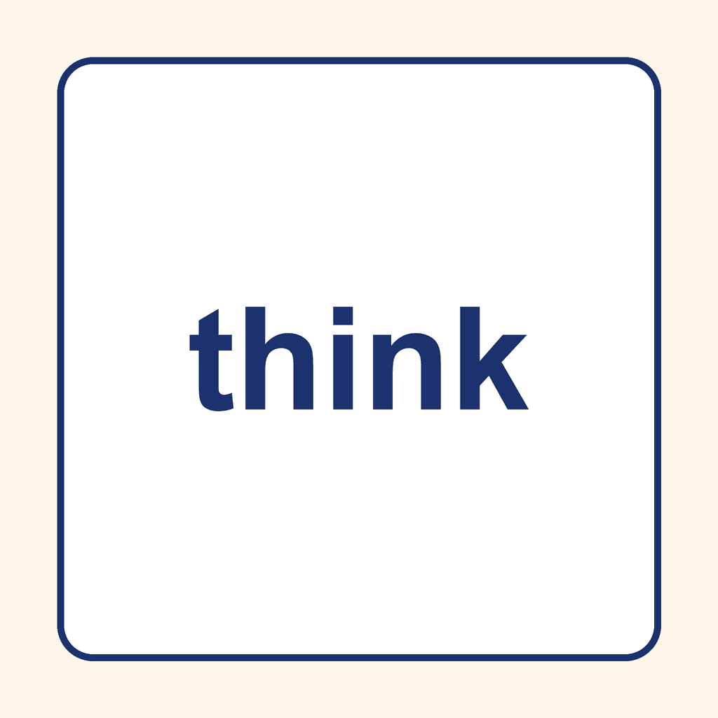 Sight Word — think