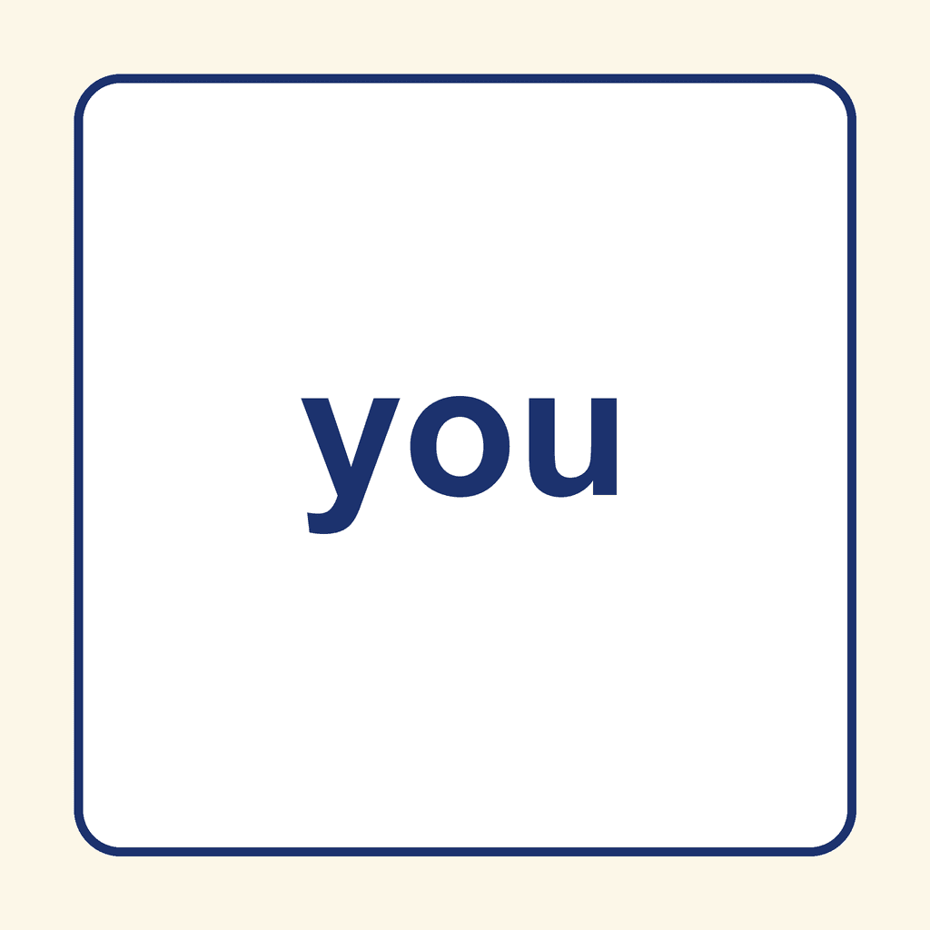 Sight Word — you