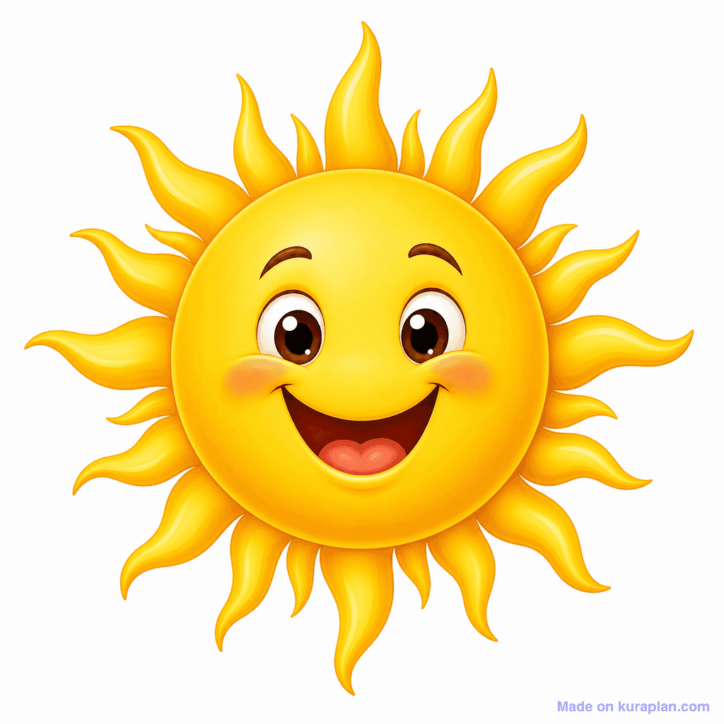 Simile As Bright As The Sun