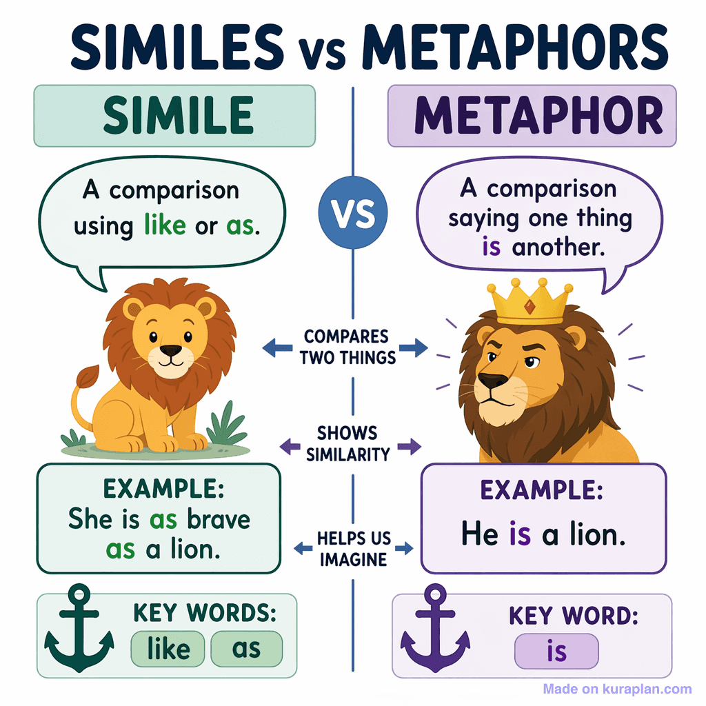 Similes and Metaphors (simple)